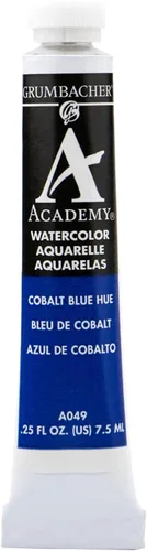 Miniatura 13 de Grumbacher Academy - Pintura de acuarela, 0.25 onzas, tono azul cerúleo (A039)