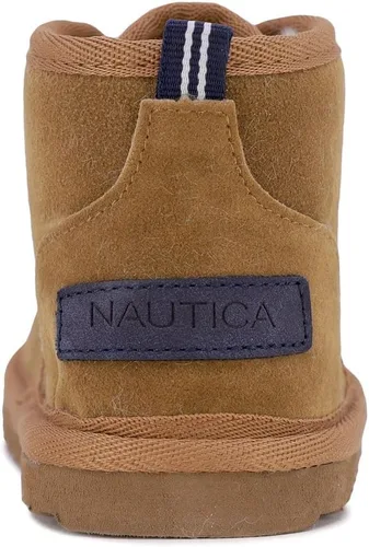 Miniatura 3 de Nautica Botas para niños con piel Sherpa para nieve e invierno, botines cálidos para niños y niñas (niños grandes, niños pequeños, niños pequeños)