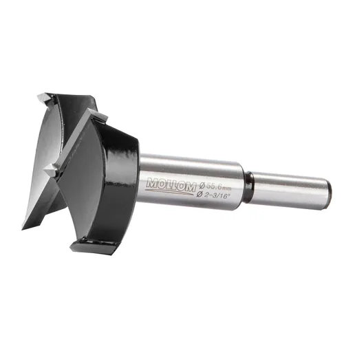 Miniatura 34 de Mollom Broca Forstner de 1/4" (6.3 mm) para carpintería precisa con un grosor de carburo YG8 duradero de 0.063 in, esta herramienta de corte