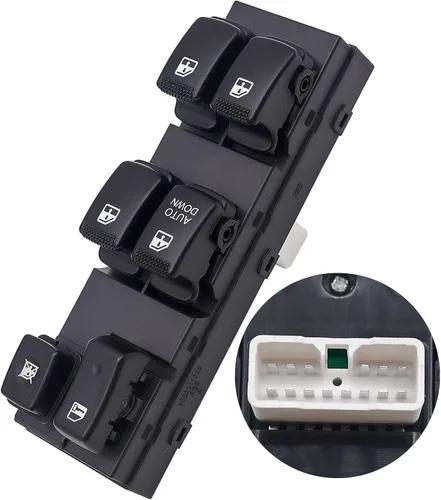 Miniatura 3 de Interruptor de ventana Master Power para Kia Sportage 2005-2010, reemplaza al OEM 93570-1F370, SW100