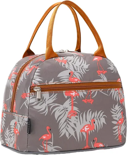 Miniatura 34 de Bolsa de almuerzo aislada FlowFly - Bolsa de asas organizadora para mujeres/hombres, Alpaca
