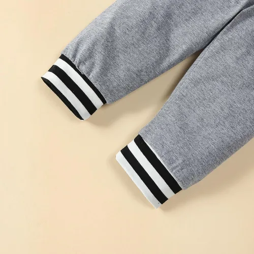 Miniatura 7 de Conjunto de mameluco y pantalones de manga larga para recién nacido, de algodón, para otoño e invierno