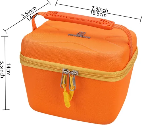 Miniatura 4 de Tourmate Estuche rígido de almacenamiento para niños y altavoces Bluetooth, estuche de transporte de viaje para niños, reproductor de música