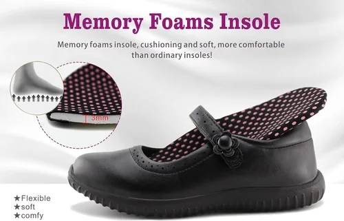 Miniatura 4 de JABASIC - Zapatos escolares Mary Jane, para niña