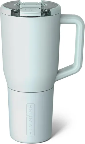 Miniatura 8 de BrüMate Müv – Taza de café térmica de 25 onzas, 100% a prueba de fugas, con asa y tapa, taza de café de acero inoxidable para viaje, taza de café