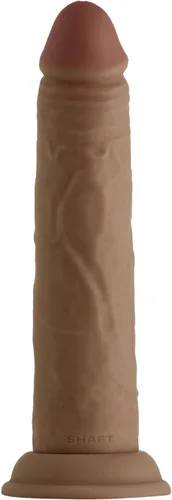 Miniatura 14 de Model J - Consolador realista recto para penetración profunda, juguete sexual de silicona líquida de doble densidad para mujeres y hombres
