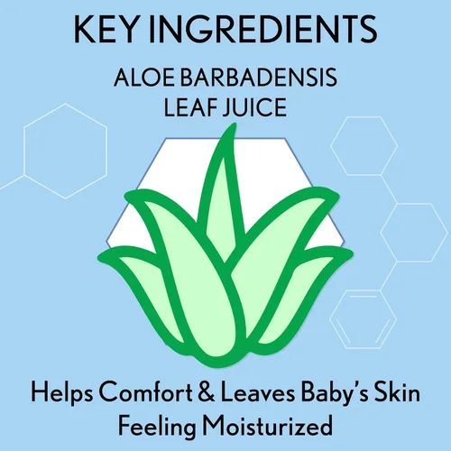 Miniatura 5 de Aveeno Baby Toallitas sensibles con aloe y extracto de avena natural para cara, parte inferior, manos y cuerpo, pH equilibrado, hipoalergénico