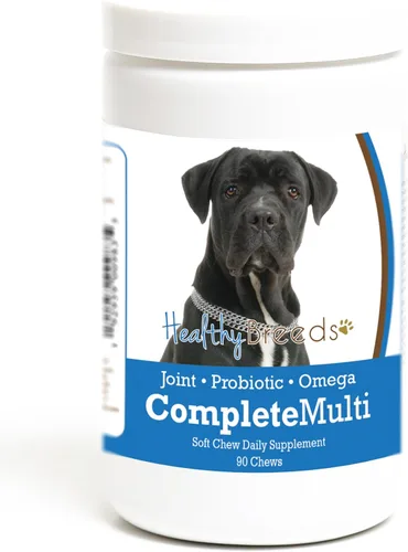 Miniatura 354 de Healthy Breeds Pug todo en uno multivitamínico suave masticable 60