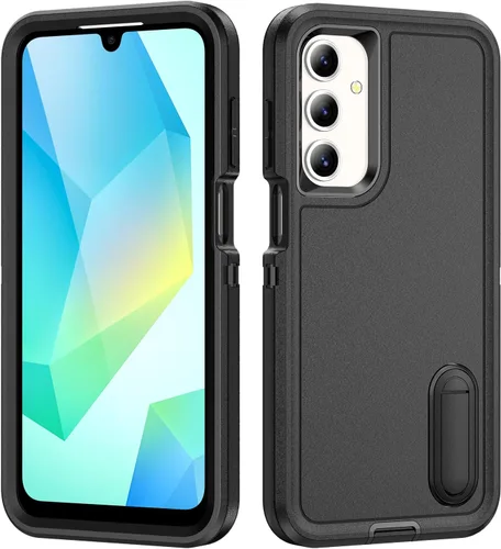 Miniatura 4 de IDweel Funda rígida para Samsung Galaxy A16 5G de 6.7 pulgadas, resistente a los golpes, antiarañazos, ajuste delgado, ligera, duradera, con función