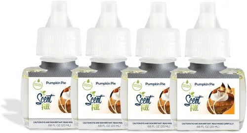 Miniatura 32 de Scent Fill Ambientador enchufable de pachulí de vainilla, 4 recambios de aceite perfumado