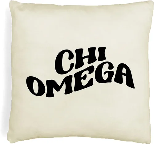 Miniatura 38 de sockprints Mod Alpha Chi Omega - Funda de almohada de 18 x 18 pulgadas, fundas de almohada de hermandad de mujeres - Almohada decorativa