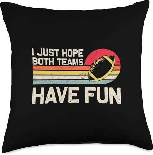 Miniatura 4 de I Just Hope Both Teams Have Fun Throw Pillow