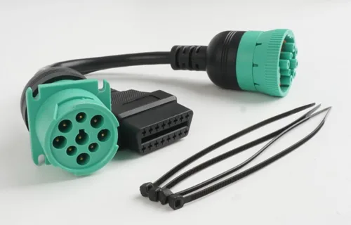 Miniatura 4 de Cable divisor J1939 macho a J1939 hembra y OBD2 (1 pieza)