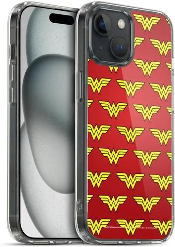 Miniatura 108 de Head Case Designs Funda de gel suave con licencia oficial de Wonder Woman DC Comics Classic Logos compatible con Apple iPhone 7 Plus/iPhone 8 Plus