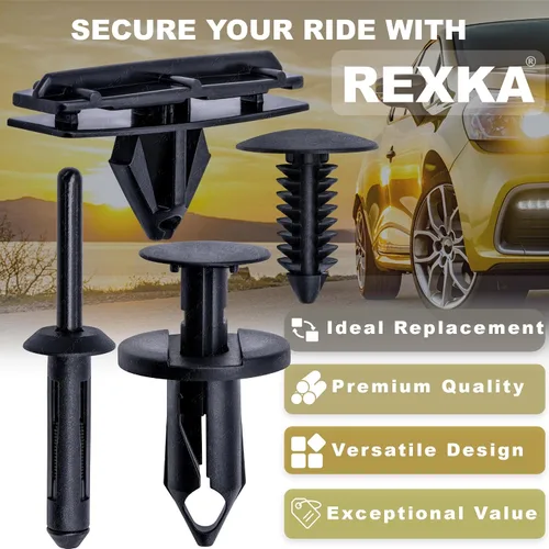 Miniatura 3 de Rexka Kit de Hardware de 60 piezas para Fender y Protector de Parrilla para Jeep Wrangler JK y Unlimited 2007-2018 JK 68039280AA 6030441 6506007AA
