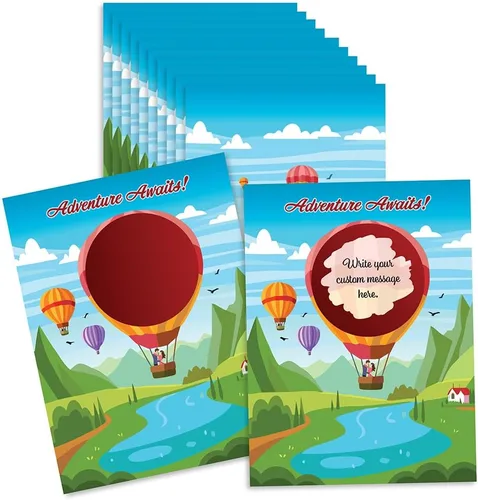 Miniatura 37 de My Scratch Offs - Paquete de 20 Mini Tarjetas Rasca y Gana DIY de Corazón Rosa para San Valentín con Calcomanías, 3x4 Pulgadas, Notas de Amor