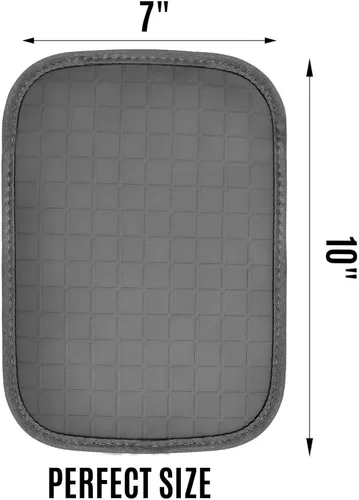 Miniatura 3 de HOMWE Soportes de silicona para ollas de cocina con bolsillos, juego de 2 salvamanteles, resistentes al vapor y al calor para manos y encimeras, Gris