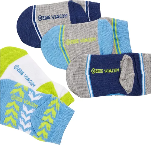 Miniatura 3 de Nickelodeon Little Boys 'Blaze y los Monster Machines 5Pack Shorty calcetines, Azul