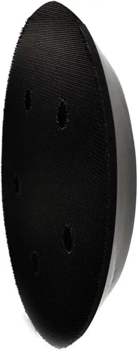 Miniatura 5 de Almohadillas y abrasivos superiores RSP33 de 5 pulgadas de diámetro – 5/16 pulgadas – 24 UNF almohadilla de gancho y bucle roscado con 5 agujeros