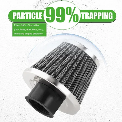 Miniatura 6 de Paquete de 2 filtros de 1.378 in compatibles con 50 cc, 70 cc, 90 cc, 110 cc, 125 cc, 150 cc, cuatrimoto, scooter, Go Kart, ciclomotor, Pit Dirt