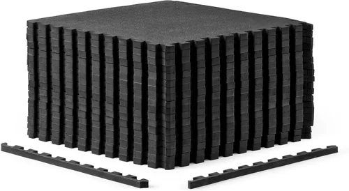 Miniatura 22 de CAP Puzzle Exercise Mats 1/2” Thick EVA Interlocking Foam Tiles for Home Gym Flooring Multiple Options