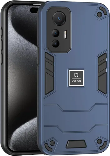 Miniatura 44 de Funda compatible con Huawei Y9 Prime (2019), compatible con Huawei Y9 Prime (2019) 4G STK-L21 2 en 1 [PC duro + TPU], funda de teléfono azul
