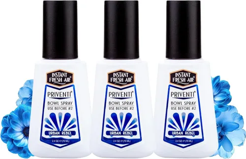 Miniatura 15 de Priventi - Spray para inodoro y baño eliminador de olores para hombres, hasta 120 usos, eliminación de olores de tamaño de viaje para #2 - Para