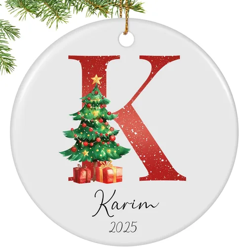 Miniatura 11 de Adornos de Navidad personalizados para la familia 2025, adornos de foto personalizados para el árbol de Navidad, adorno de foto, decoración de árbol