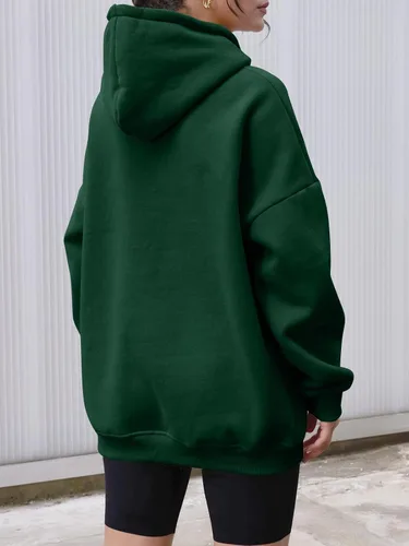 Miniatura 19 de AUTOMET Sudaderas con capucha de gran tamaño para mujer, sudaderas de forro polar con capucha 2024, ropa de otoño, trajes de moda, suéter de invierno