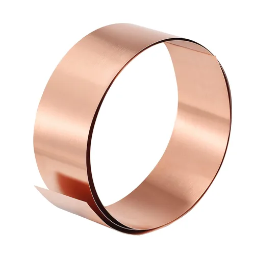 Miniatura 26 de uxcell Rollo de hoja de cobre, placa 3,280.8 ft m x 131.2 ft m x 0.2 ft m de la hoja del metal
