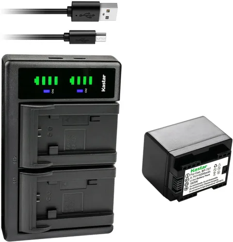 Miniatura 8 de Kastar Cargador de batería USB LTD2 para Canon VIXIA HF R600 HFR600, VIXIA HF R700 HFR700, VIXIA HF R800 HFR800, LEGRIA HF M36 HFM36, LEGRIA HF M38