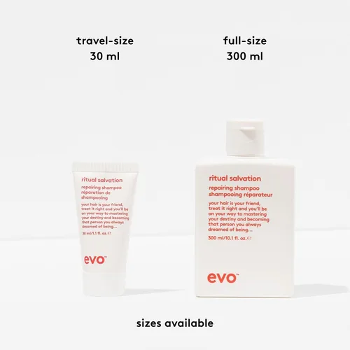 Miniatura 7 de EVO Champú Reparador Ritual Salvation - Limpia suavemente, trata el cabello dañado y quebradizo y protege