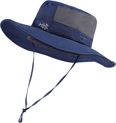 Miniatura 8 de BASSDASH Sombrero de pesca solar UPF 50+ resistente al agua con solapa desmontable para el cuello