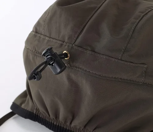Miniatura 8 de Home Prefer Gorros de invierno impermeables para hombre, gorra de béisbol con forro polar cálido