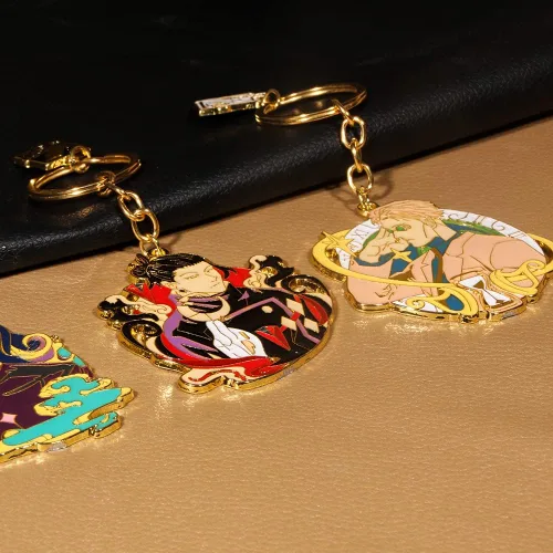 Miniatura 5 de SONGCHANGJEWELRY JJK - Llavero Satoru Figura de anime esmaltado Llavero de joyería para hombres y mujeres