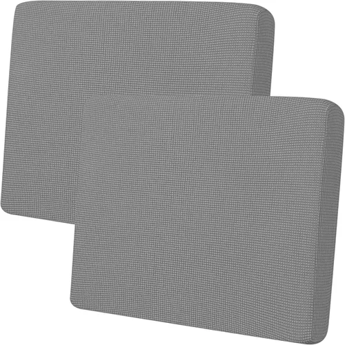 Miniatura 144 de Easy-Going - 4 Fundas de cojín elásticas para sofá seccional, izquierda/derecha, en forma de L, funda de asiento antideslizante, suave, flexible