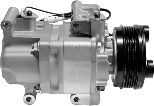 Miniatura 2 de RYC Nuevo compresor de CA y embrague de A/C EH463 (se adapta a Mazda 3 2.0/2.3L 2004, 2005, 2006, 2007, 2008, 2009. 5 ranura, polea de 3.858 in)