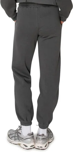 Miniatura 53 de Cali1850 Pantalón deportivo Cloud Nine Fleece para mujer, cintura alta, ajuste holgado, dos bolsillos, cintura elástica con cordón