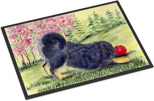 Miniatura 139 de Caroline's Treasures SS8220MAT - Felpudo afgano de 18 x 27 pulgadas, para interiores y exteriores, para entrada, antideslizante, lavable, de pelo