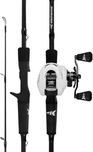Miniatura 15 de KastKing Crixus Fishing Rod and Reel Combo, High Performance Spinning & Baitcaster Combo, IM6 Graphite 2Pc Blanks, Zirconium Oxide Rings