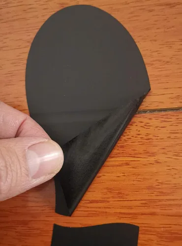 Miniatura 3 de 20 pares de 40 impresiones de calcomanías negras para zapatos, huellas de 7 pulgadas, calcomanías de suelo, letreros de pie de distancia, guía
