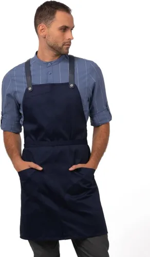Miniatura 7 de Chef Works Delantal largo con babero para hombre