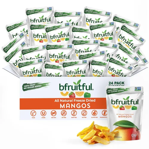 Miniatura 17 de bfruitful Manzana liofilizada + canela, sin azúcar añadido, paquete de bocadillos de frutas liofilizadas o para niños y adultos, bocadillos