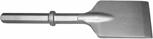 Cortador de asfalto de 5 pulgadas de ancho, vástago hexagonal de 1-1/8 x 6 pulgadas con longitud debajo del collar de 11 pulgadas - Cincel Champion