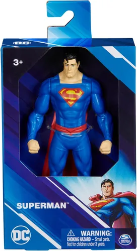 Miniatura 2 de DC Comics Figura de acción de la Liga de la Justicia de 6 pulgadas, superhéroe Teen Titans (Superman)