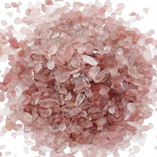 Miniatura 27 de SUNYIK Piedras de Cuarzo Trituradas con Forma Irregular de 1 Libra (Aproximadamente 460 Gramos)