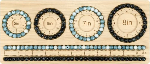 Miniatura 13 de Petoysoso Tableros de cuentas para la fabricación de joyas, tablero de cuentas de bambú para pulseras de joyería, tablero de cuentas de pulsera