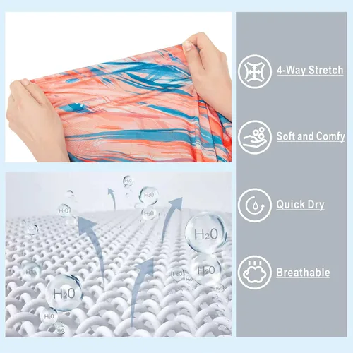 Miniatura 6 de Camiseta polo de golf con cuello en V UPF 50+ con estampado de protección solar de manga corta y ajuste seco para mujer
