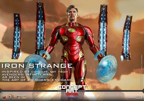 Miniatura 9 de Hot Toys 1:6 Iron Strange - El arte de los Vengadores: Endgame