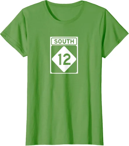 Miniatura 54 de Highway 12 South NC Outer Banks North Carolina Hwy - Camiseta, Negro, S